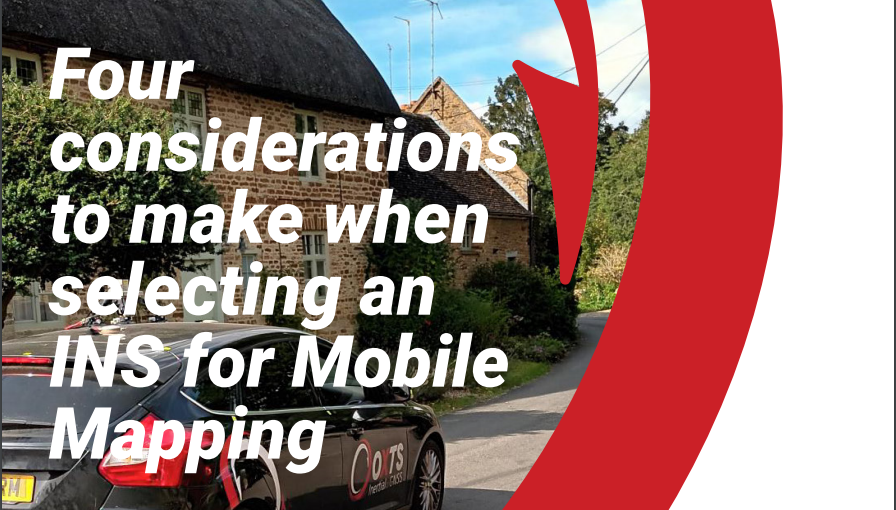 Four considerations to make when selecting an INS for Mobile Mapping
