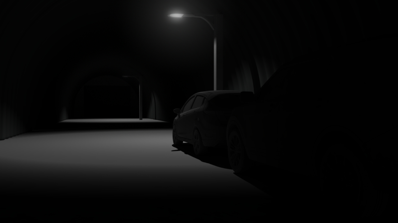 Night Simulation Tunnel Image 2